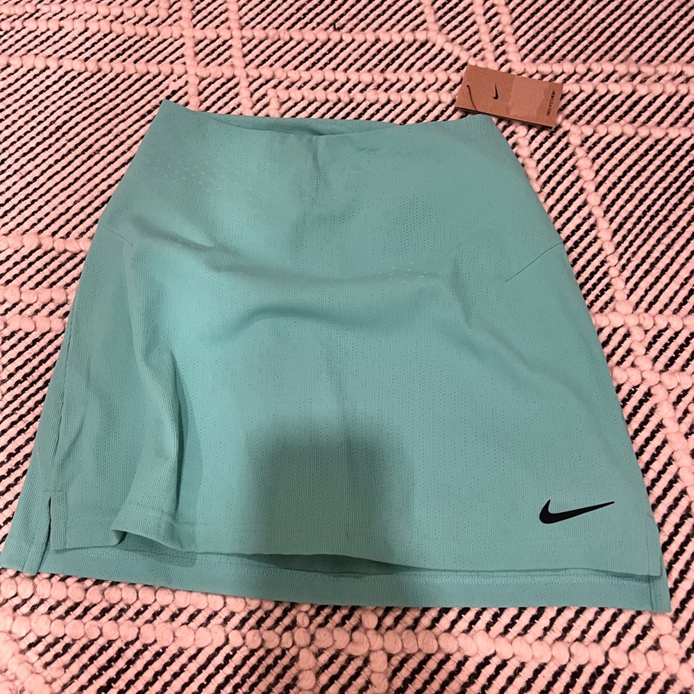 Nike Aqua Skirt with Black Logo